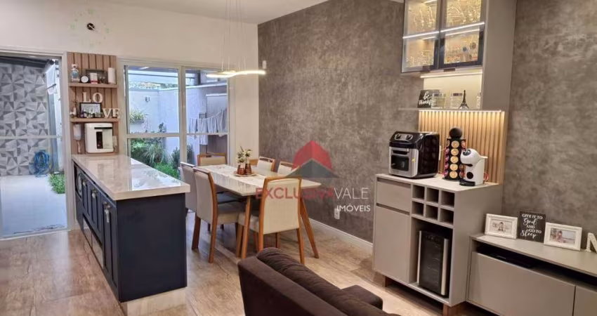 Casa com 3 dormitórios à venda, 105 m² por R$ 1.010.700,00 - Urbanova - São José dos Campos/SP