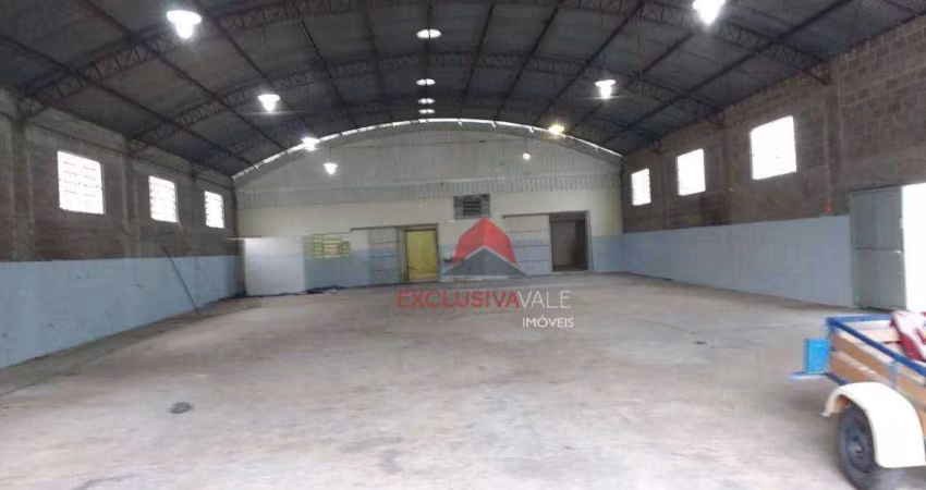 Galpão para alugar, 689 m² por R$ 16.006,87/mês - Chácaras Reunidas - São José dos Campos/SP