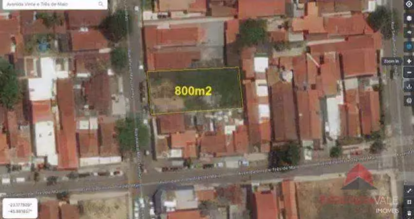 Terreno à venda, 800 m² por r$ 960.000,00 - vila maria - são josé dos campos/sp