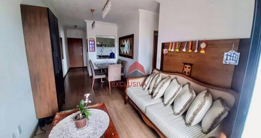 Apartamento com 2 dormitórios à venda, 60 m² por R$ 310.000,00 - Vila São José - Taubaté/SP