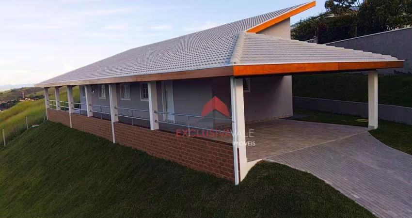 Excelente Casa Térrea com 03 dormitórios (1st.) à venda, 250 m² por R$ 1.390.000 - Condomínio Residencial Mantiqueira - São José dos Campos/SP