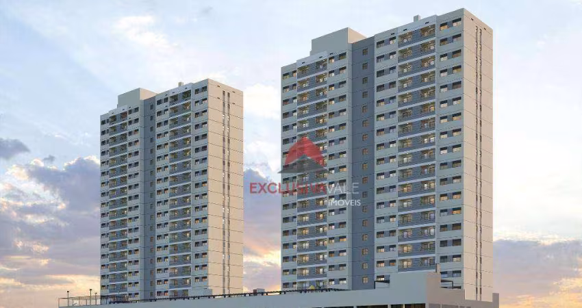 Apartamento com 2 dormitórios à venda, 55 m² por R$ 400.000,00 - Parque Industrial - São José dos Campos/SP