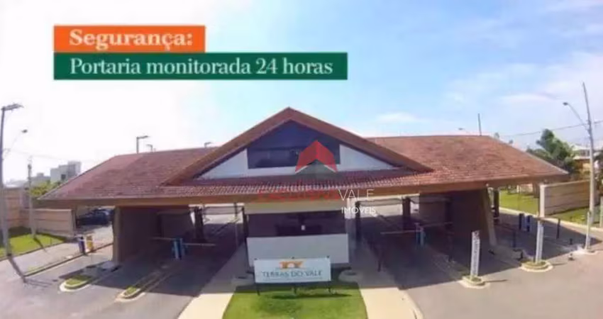 Terreno à venda, 300 m² por r$ 270.000 - condomínio terras do vale - caçapava/sp