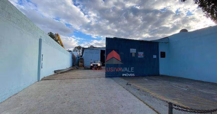Galpão, 350 m² - venda por R$ 1.350.000,00 ou aluguel por R$ 6.270,00/mês - Chácaras Reunidas - São José dos Campos/SP