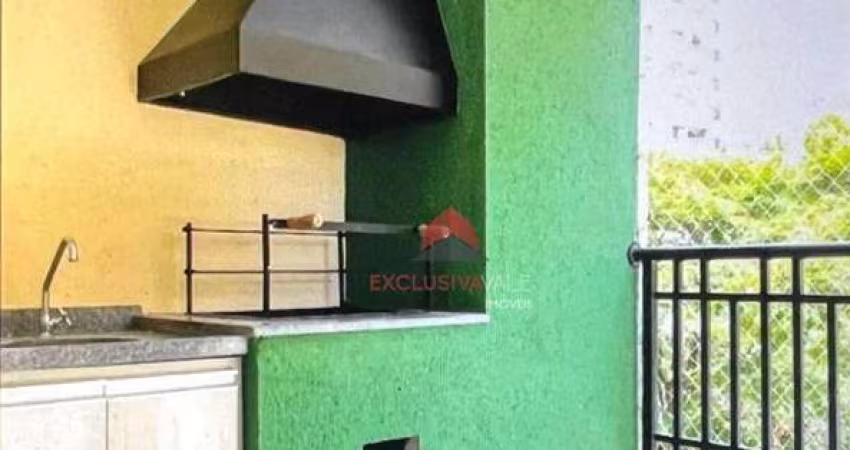 Apartamento com 2 dormitórios sendo 1 suíte  à venda, 67 m² por R$ 720.000 - Jardim Aquarius - São José dos Campos/SP