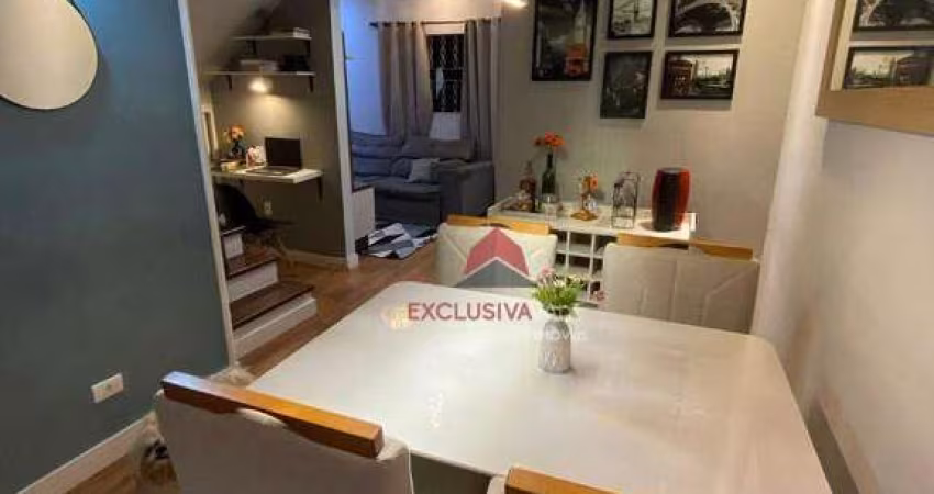 Casa com 3 dormitórios à venda, 75 m² por R$ 489.400,00 - Parque dos Ipês - São José dos Campos/SP