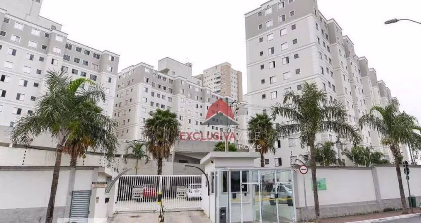 Apartamento com 2 dormitórios à venda, 47 m² por R$ 335.000 - Parque Industrial - São José dos Campos/SP