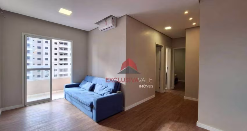 Apartamento com 2 dormitórios para alugar, 56 m² - Urbanova - São José dos Campos/SP