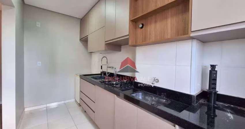 Apartamento 2 dor, 1 ste para alugar, ar condicionado e 2 vg gar, urbanova - sjcampos/sp