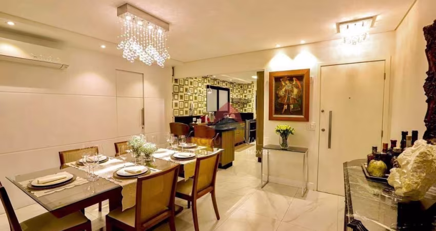 Apartamento com 3 dormitórios, varanda com churrasqueira à venda, 152 m² por R$ 1.480.000 - Jardim Aquarius - São José dos Campos/SP