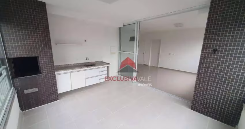 Apartamento com 2 dormitórios sendo 1 suíte, 81 m² - venda por r$ 1.010.000 ou aluguel por r$ 5.120/mês - jardim aquarius - são josé dos campos/sp