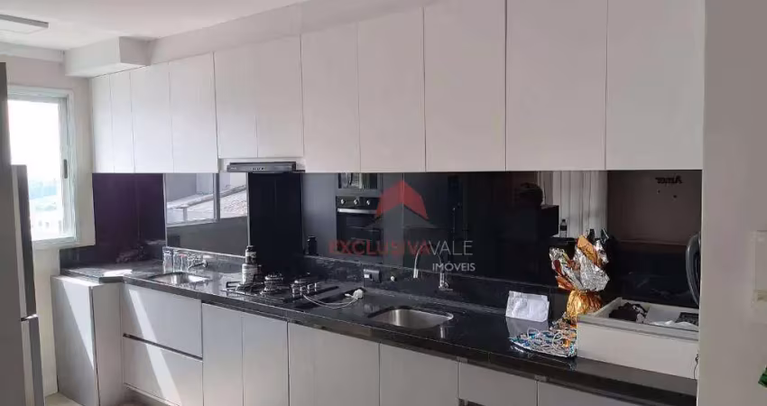 Apartamento com 1 dormitório à venda, 58 m² por R$ 580.000,00 - Jardim Aquarius - São José dos Campos/SP