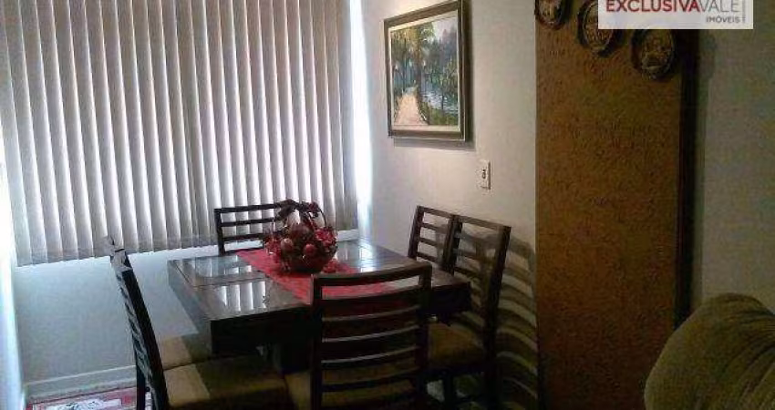 Apartamento com 3 dormitórios sendo 1 suíte à venda, 70 m² por R$ 490.000 - Jardim São Dimas - São José dos Campos/SP