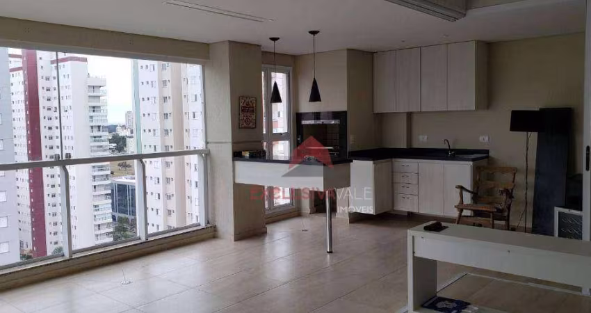 Apartamento com 3 suítes para alugar, 160 m² por R$ 9.550/mês - Jardim Aquarius - São José dos Campos/SP