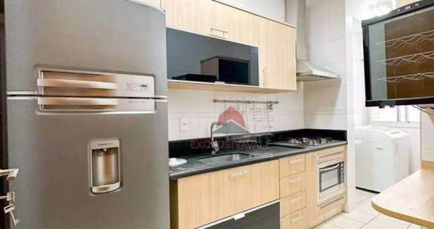 Apartamento com 2 dormitórios para alugar, 74 m² por R$ 4.550,00/mês - Jardim Aquarius - São José dos Campos/SP