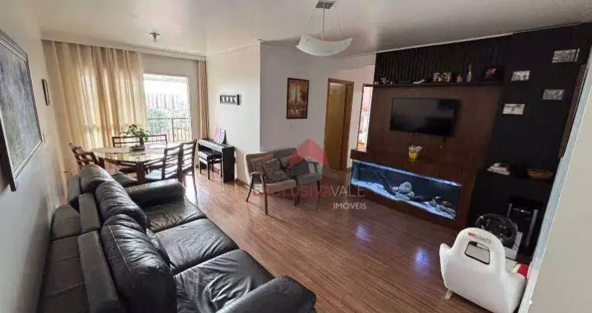 Lindo Apartamento com 3 dormitórios (1st.) à venda, 95 m² por R$ 780.000 - Jardim Estoril - São José dos Campos/SP