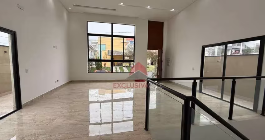Lindo Sobrado NOVO com 03 dormitórios (1st.) à venda, 256 m² por R$ 1.150.000 - Residencial Golden Park - Jacareí/SP