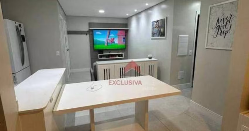Apartamento com 2 dormitórios, 76 m² - venda por R$ 765.000,00 ou aluguel por R$ 5.500,00/mês - Vila Industrial - São José dos Campos/SP