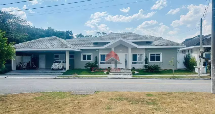 Casa térrea 3 suítes, piscina à venda, 320 m² por r$ 2.400.000 - altos da serra - urbanova - são josé dos campos/sp