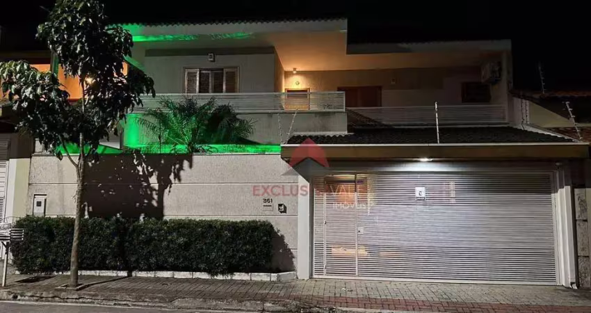 Excelente sobrado com 03 dormitórios (1st.) à venda, 155 m² por r$ 640.000 - jardim são vicente - são josé dos campos/sp