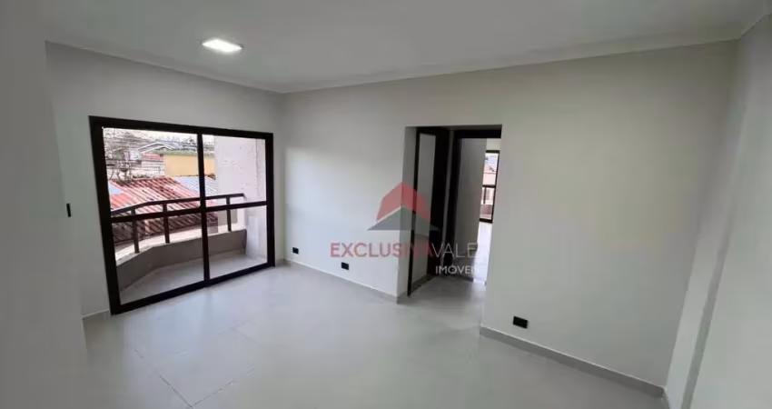 Apartamento com 2 dormitórios, suíte e varanda à venda, 65 m² por r$ 370.000 - santana - são josé dos campos/sp