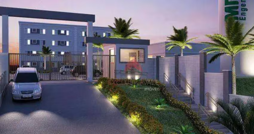 Apartamento com 2 dormitórios à venda, 42 m² por r$ 196.840,00 - jardim nova michigan - são josé dos campos/sp
