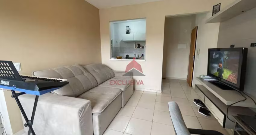 Lindo apartamento no brisa das montanhas, com 02 dormitórios à venda, 47 m² por r$ 220.000 - vila iracema - são josé dos campos/sp