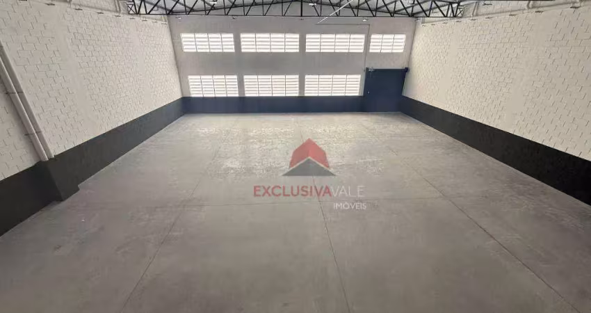 Galpão novo comercial 590 metros quadrados condomínio multiplus eldorado empresarial em jacareí-sp,