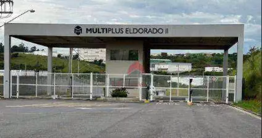 Galpão novo comercial aluga área construída 1180 metros quadrados em condomínio multiplus eldorado ii empresarial em jacareí-sp,