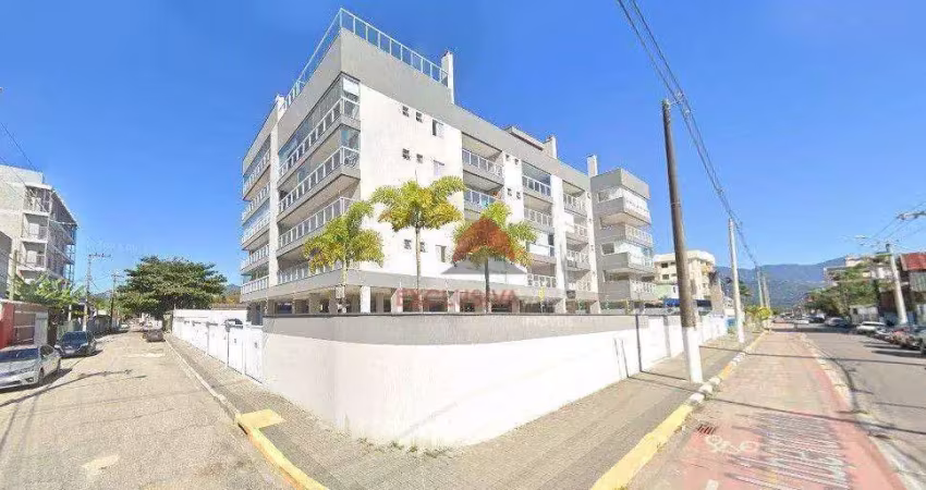 Apartamento com 3 dormitórios à venda, 118 m² - centro - ubatuba/sp