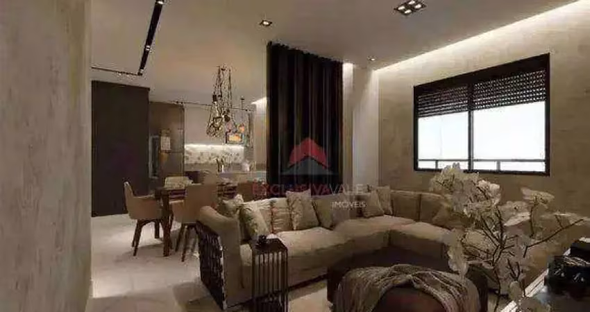 Apartamento com 3 dormitórios à venda, 90 m² por r$ 691.600 - urbanova - são josé dos campos/sp