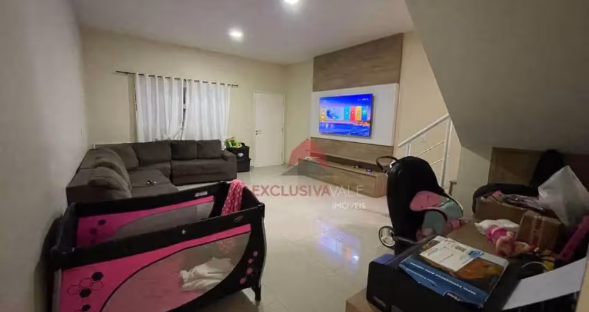Lindo sobrado recém construído com 02 dormitórios à venda, 160 m² por r$ 425.000 - jardim santa inês i - são josé dos campos/sp