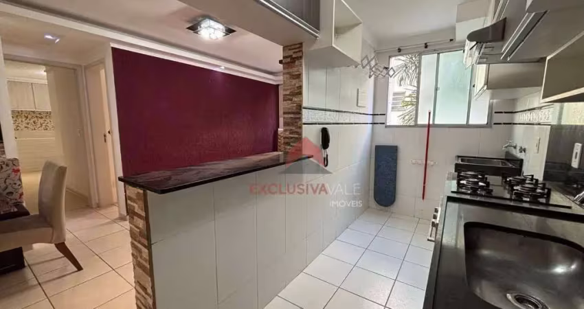 Lindo apartamento com 02 dormitórios à venda, 50 m² por r$ 350.000 - jardim américa - são josé dos campos/sp