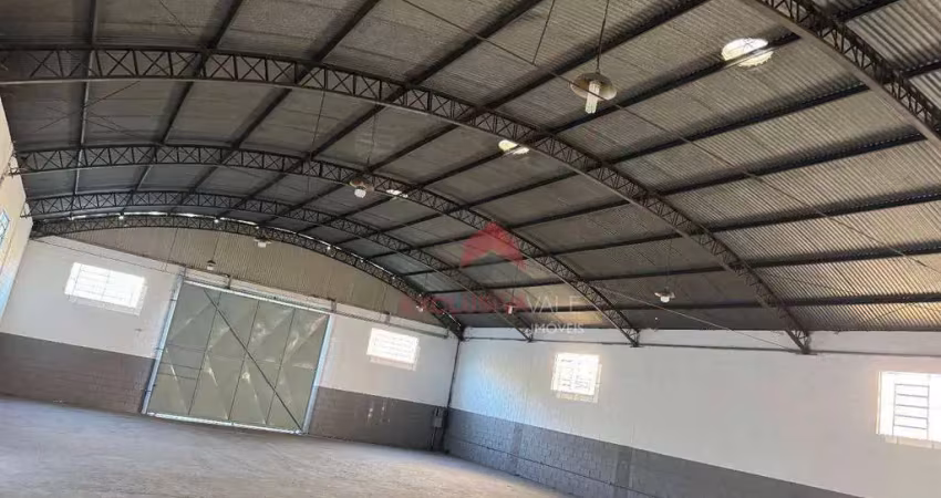 Galpão para alugar, 750 m² por r$ 17.483,33/mês - chácaras reunidas - são josé dos campos/sp