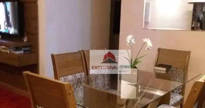 Apartamento com 3 dormitórios sendo 1 suíte à venda, 72 m² por r$ 477.000 - monte castelo - são josé dos campos/sp