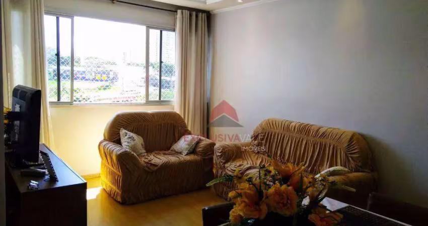 Apartamento mobiliado aluga, 2 dormitórios, jardim oswaldo cruz, são josé dos campos-sp.