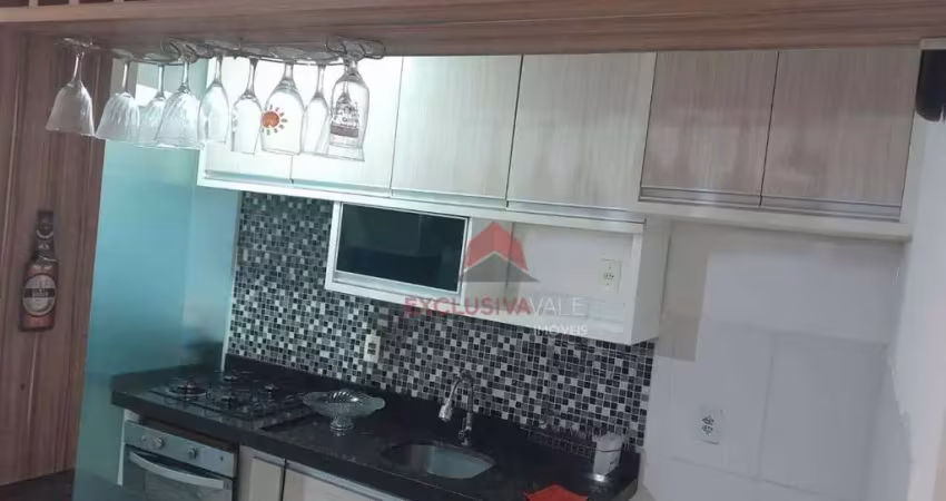 Apartamento com 2 dormitórios à venda, 45 m² por r$ 225.000,00 - vila tesouro - são josé dos campos/sp