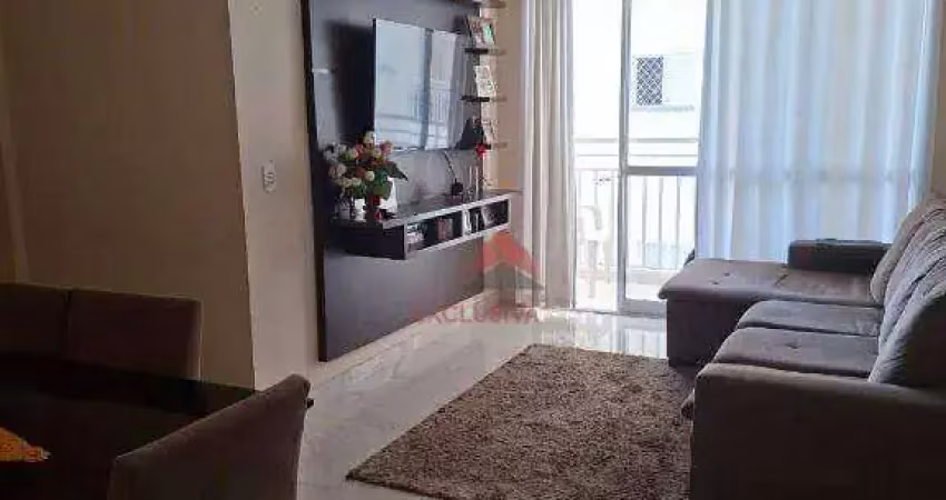 Apartamento com 2 dormitórios à venda, 65 m² por r$ 430.000 - jardim américa - são josé dos campos/sp