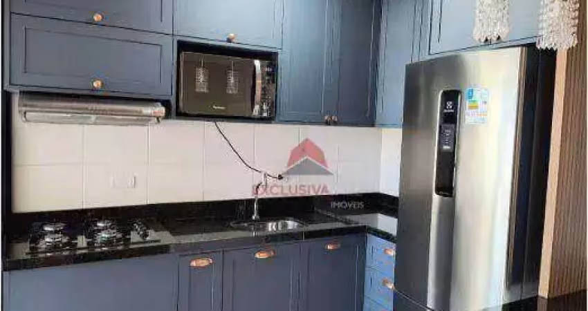 Apartamento com 2 dormitórios para alugar, 56 m² por r$ 4.466,00/mês - jardim oswaldo cruz - são josé dos campos/sp