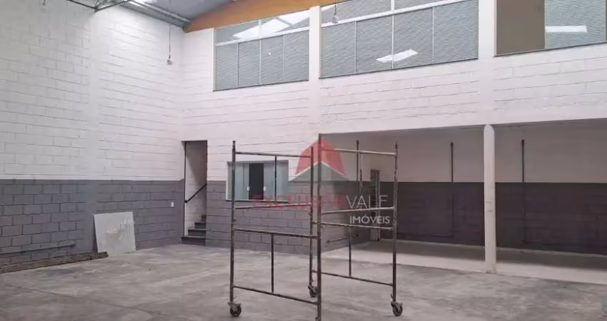 Galpão para alugar, 374 m² por r$ 7.600,00/mês - residencial santa paula - jacareí/sp