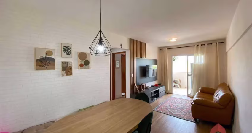 Apartamento com 2 dormitórios, suíte, 2 vagas, varanda com churrasqueira à venda, 65 m² por r$ 440.000 - jardim satélite - são josé dos campos/sp