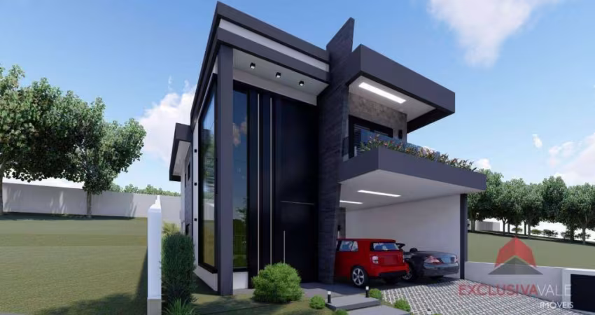 Casa com 3 dormitórios à venda, 220 m² por R$ 1.400.000,00 - Malibu - Caçapava/SP