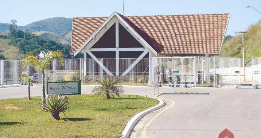 Terreno à venda, 1000 m² por r$ 345.000,00 - reserva fazenda são francisco - jambeiro/sp