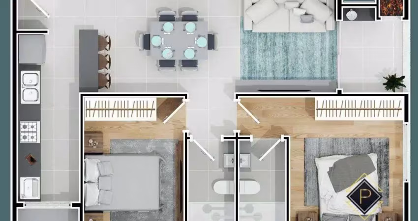 Apartamento com 2 quartos à venda na Rua Áustria, 144, Nações, Balneário Camboriú