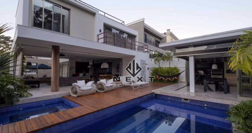Casa com 4 dormitórios à venda, 525 m² por R$ 8.925.000,00 - Tamboré 11 - Santana de Parnaíba/SP