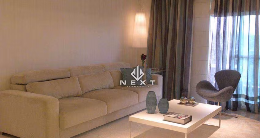 Apartamento com 3 dormitórios à venda, 133 m² por R$ 1.380.000,00 - Edifício Resort Tamboré - Santana de Parnaíba/SP