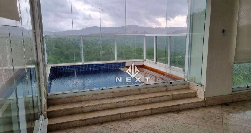 Apartamento com 4 dormitórios à venda, 284 m² por R$ 3.700.000,00 - Edifício Penthouses - Santana de Parnaíba/SP
