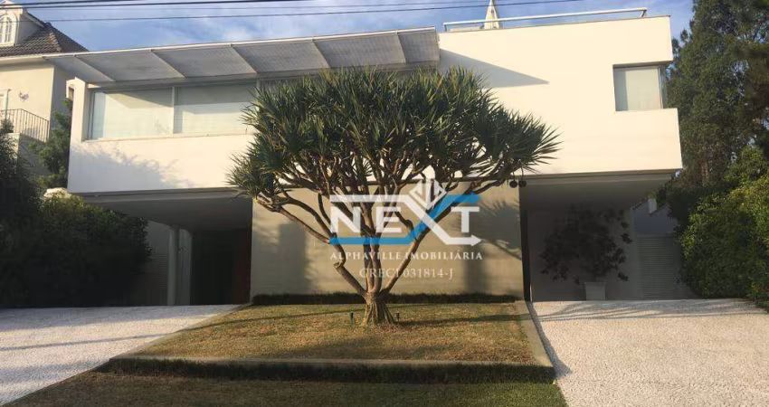 Casa com 5 dormitórios à venda, 1000 m² por R$ 17.800.000,00 - Tamboré 03 - Santana de Parnaíba/SP