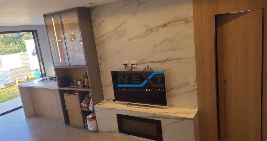 Casa **MOBILIADA** com 3 dormitórios à venda, 152 m² por R$ 1.750.000 - Alphahouse 1 - Santana de Parnaíba/SP