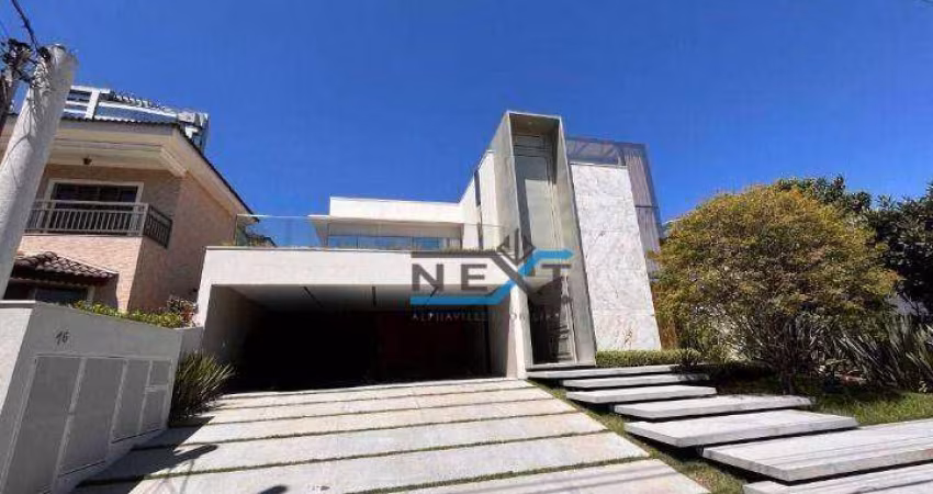Casa com 4 dormitórios, 414 m² - venda por R$ 6.990.000,00 ou aluguel por R$ 48.550,00/mês - Alphaville Conde II - Barueri/SP